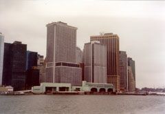 Former and Present Ferry Terminals